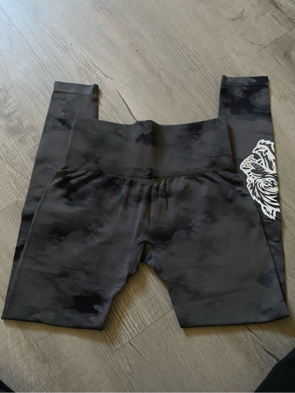 Darc Sport Black Tie-Dye Wolves Joggers - Picture 2 of 2